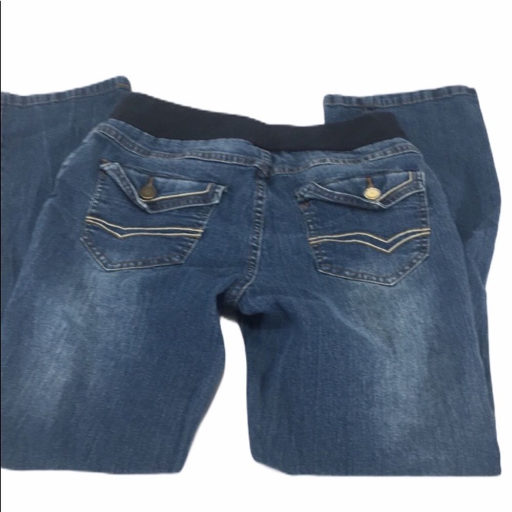 Planet Motherhood Maternity Jeans, Blue, Medium - Picture 4 of 7